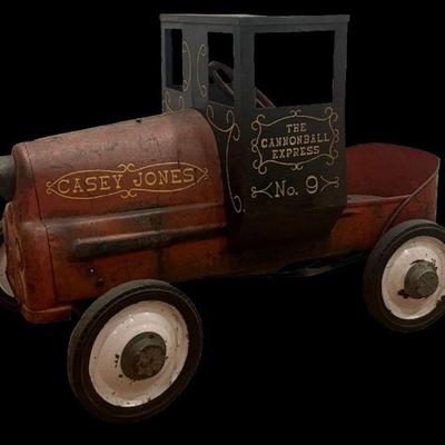 CASEY JONES Cannonball Express No 9 Pedal Car