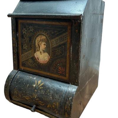 Antique Victorian Towle Coffee or Tea Tin