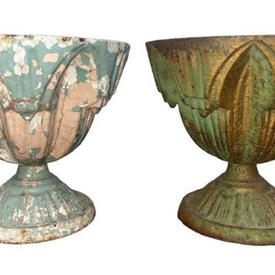 Cast Iron Flower Pots