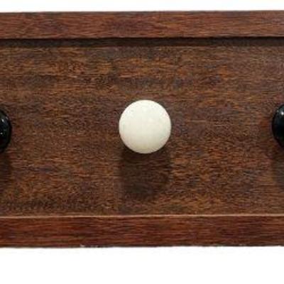 Handmade Folk Art Door Knob Coat Rack