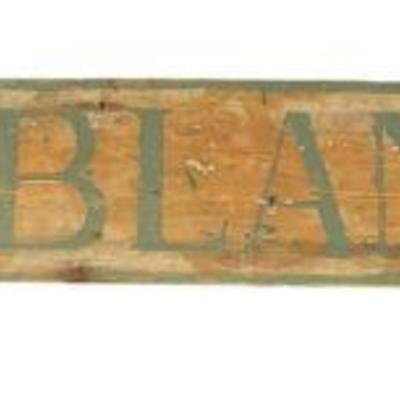 Horse Blankets Wood Sign