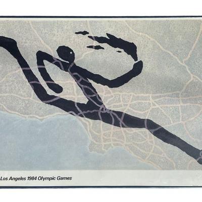 Los Angeles 1984 Olympic Games MARTIN PURYEAR Poster