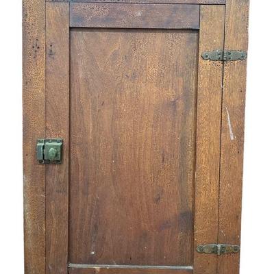 Antique Oak Medicine Cabinet