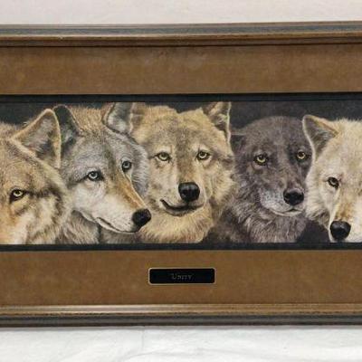 JUDI RIDEOUT (AMERICAN b 1945) LTD PRINT 'UNITY"