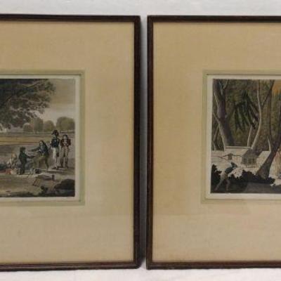 TWO GIULIO FERRARIO (1767-1847) PRINTS