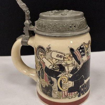 GESCHUTZT GERMAN CHARACTER STEIN