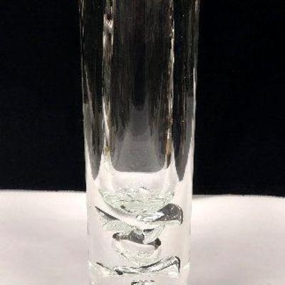 JAN BERANEK ART GLASS VASE
