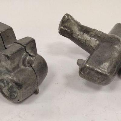 PEWTER CHOCOLATE MOLDS
