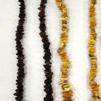 RUSSIAN AMBER NECKLACES