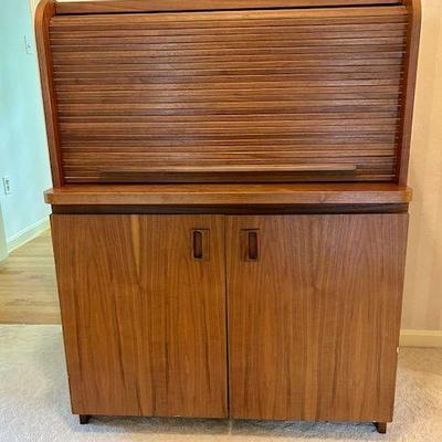 MCM "Magic Box" Rolltop Desk, Closed