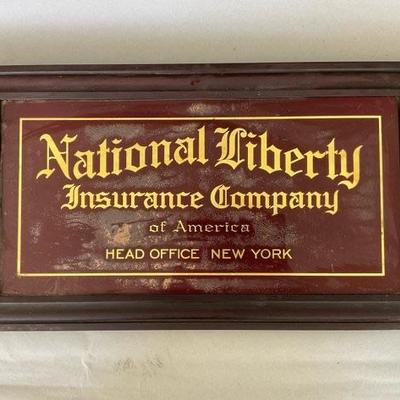 National Liberty Advertising Sign