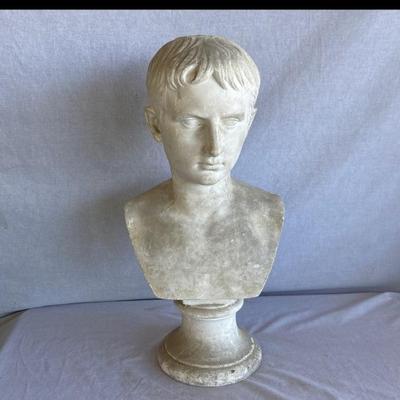 Plaster bust 