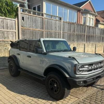 2023 Ford bronco convertible with 8000 miles