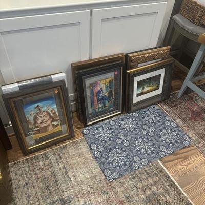 Approximately 40 works of art 