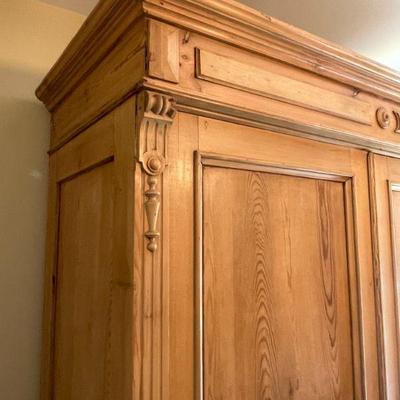 Primitive Pine Armoire