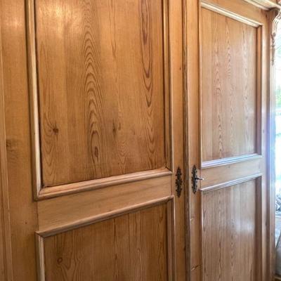 Primitive Pine Armoire