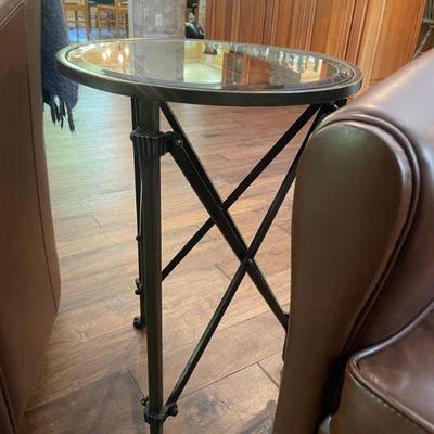 Ballard Designs Olivia Mirrored Side Table