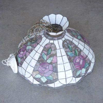 Tiffany Style Overhead Hanging Lamp