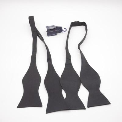 Pair Of Tommy Hilfiger Black Bow Ties