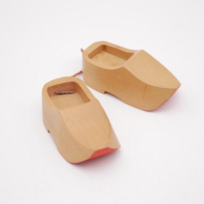Pair of Tiny Wooden Clogs