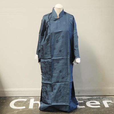 Vintage Esme Mens Traditional Chinese Robe 100% Rayon