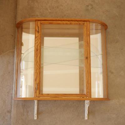 Wall-Mounted Curio Cabinet