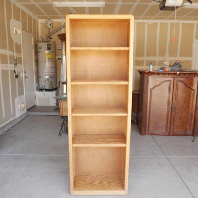 Hoot Judkins Natrual Finish Bookcase