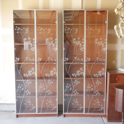 Ikea BILLY VALBO Bookcases (Lot of 2)