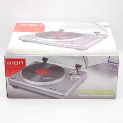 ION #TTUSB10 Premium LP Conversion System Turntable NIB