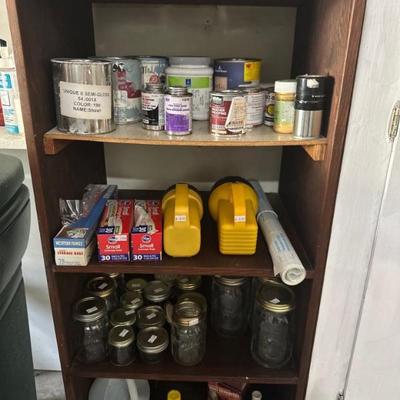 Canning supplies, flashlights, lightbulbs