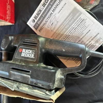 Black & Decker 1/3 Sheet Finishing Sander