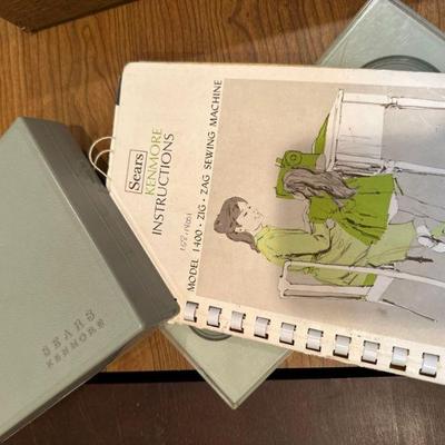 Sears Kenmore Model 1400 Zig Zag sewing machine instruction manual