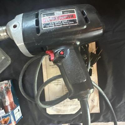 Sears Craftsman 3/8 inch drill