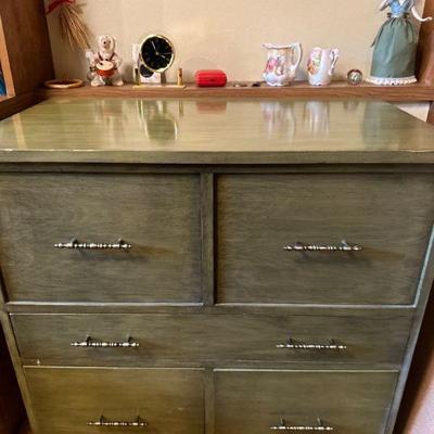 Handmade cabinet with file drawers & lots of storage