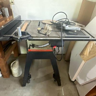 Sears Craftsman 10" tablesaw
