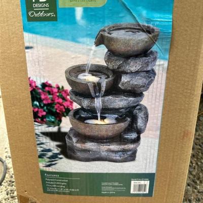 HD Designs Outdoor Jug Fountain