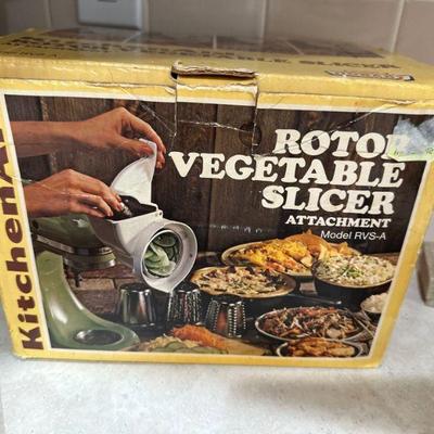 KitchenAid Rotor Vegetable Slicer attachment