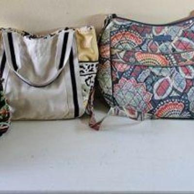 PPP243-Colorful Collection Of Pretty Purses/Handbags By Vera Bradley