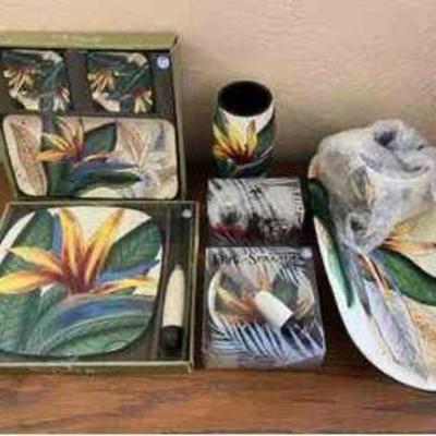 PPP113- Assorted Island Plantation Serveware