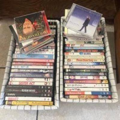 PPP205- Mystery DVD & Cd Lot