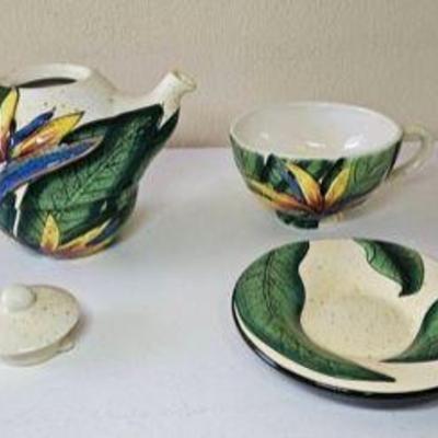 PPP140-Tiny Teaset For 1 By Island Plantations