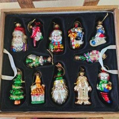 PPP178-2 Dozen Thomas Pacconi Classics 2003 Collection Christmas Ornaments