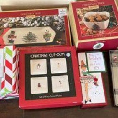 PPP086- Various Christmas Themed Glassware