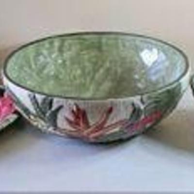 PPP207-Stunning Set of Island Plantations Dinnerware