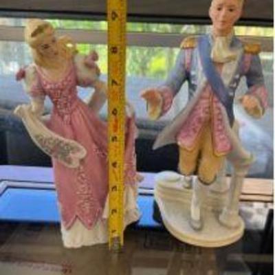 PPP031- Vintage Lenox Porcelain Price Charming & Cinderella Figurines