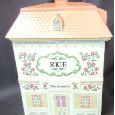 PPP103 - Lenox Village Collection Rice Canister 