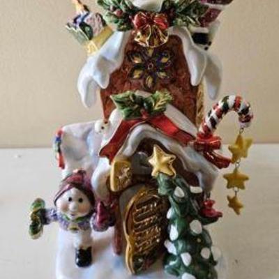 PPP072-Grandeur Noel Ceramic Holiday House