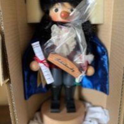 PPP041- Wooden Christian Ulbricht Nutcracker 