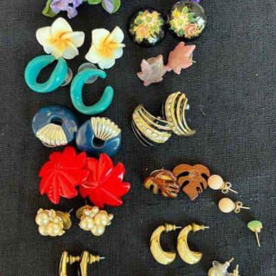 PPP260- Assorted Costume Earrings