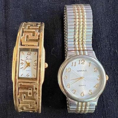PPP267- (2) Womens Watches Sache & Watch.It Brands
